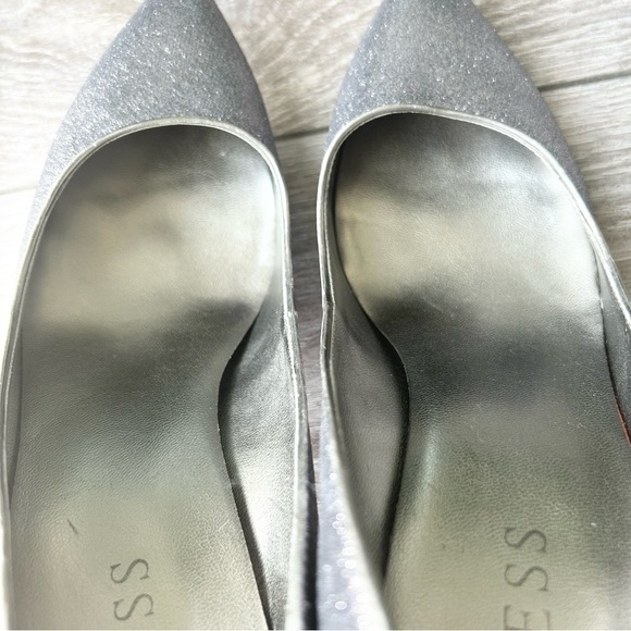 Guess Metallic Faux  Leather Moyen Pumps - Picture 7 of 16